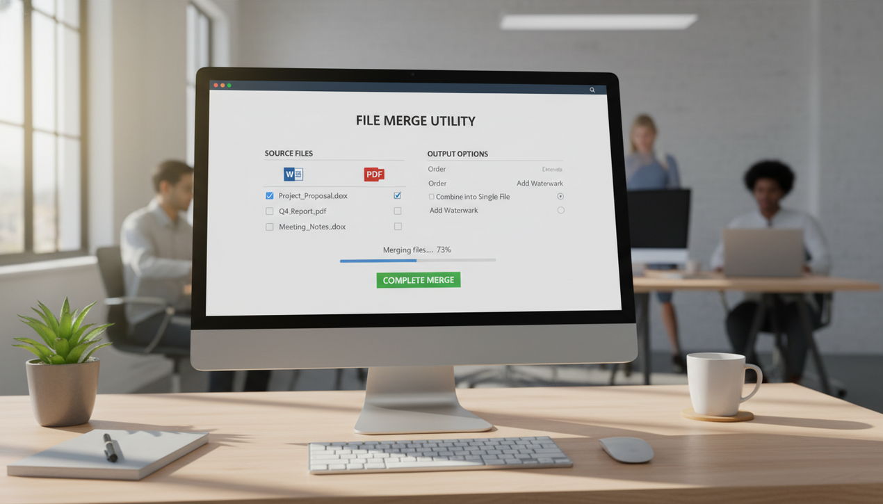 Como Mesclar Word e PDF em Um Único Documento: Guia Prático para Mesclar Word PDF Online